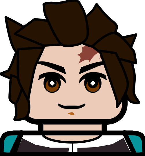Tanjiro Kamado minifigure from Demon Slayer
