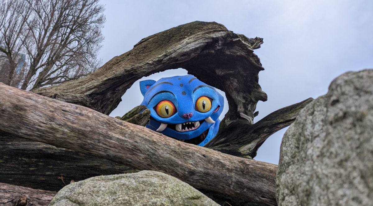 Derpy from Kpop Demon Hunters at the Polar Bears Swim