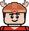 Canada Moose Man during FIFA